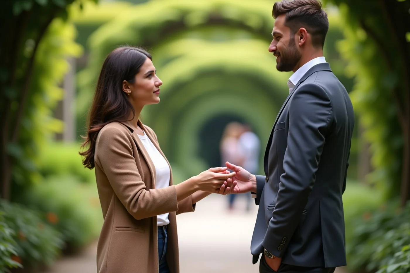 Agreeing what role a new partner should have - supporting editorial photograph