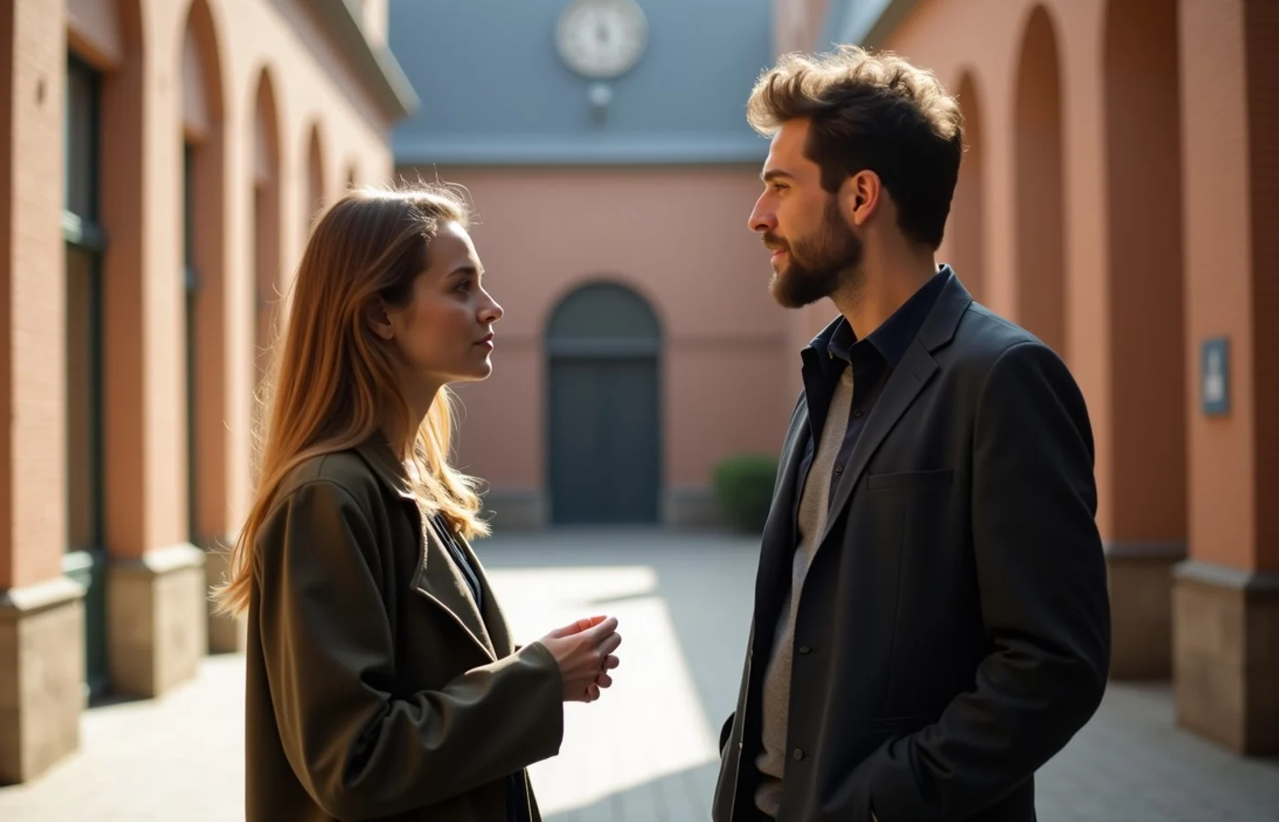 Deciding what kind of distance the relationship involves - supporting editorial photograph