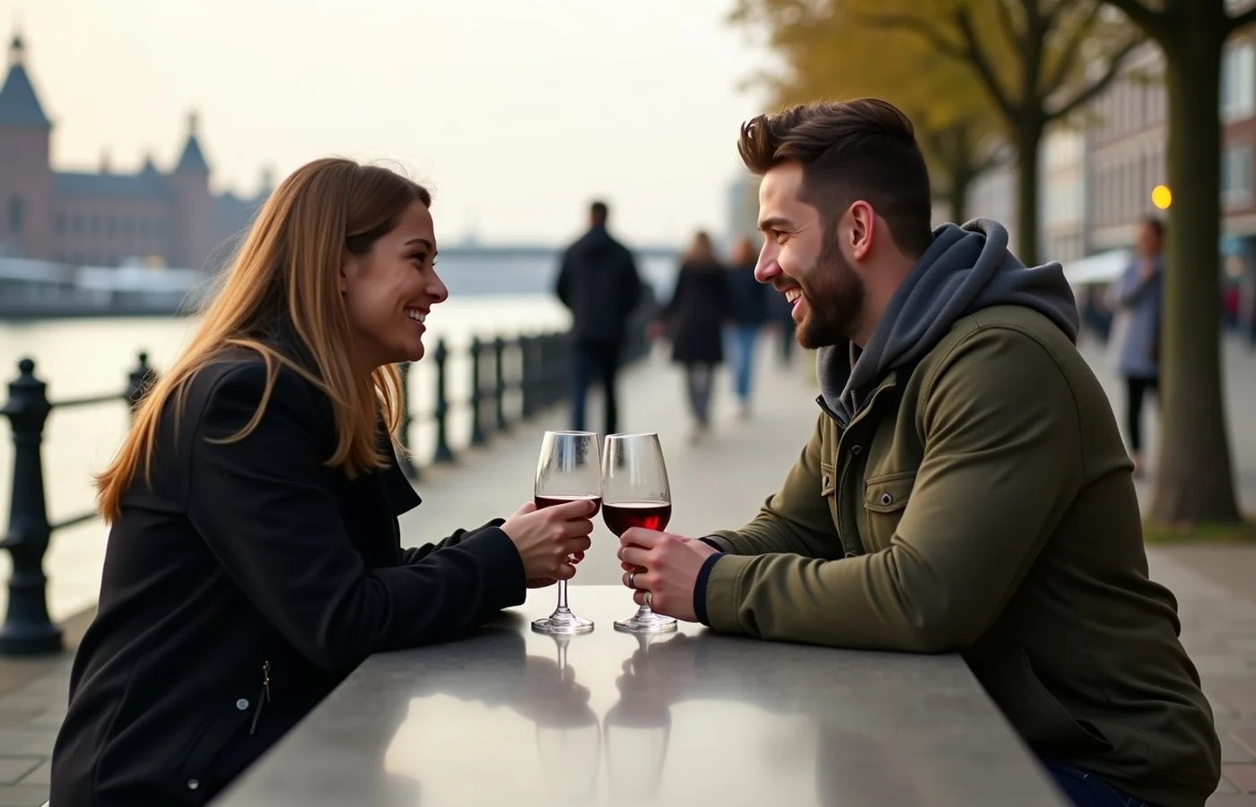 A second date shows curiosity rather than commitment - supporting editorial photograph